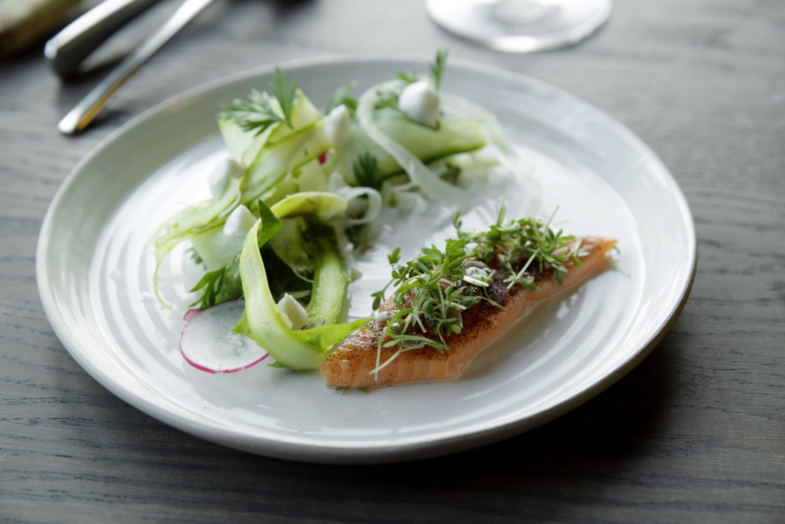 måltid på restaurang mat